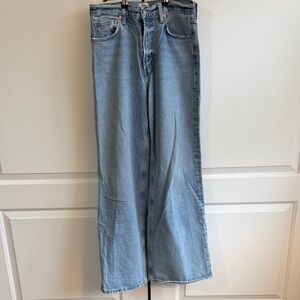 Citizens Of Humanity Paloma Wide Leg Premium Denim Jeans In Daydream Size 27